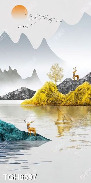 Tranh ghép 3d in vải canvas