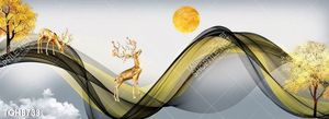 Tranh treo tường ghép bộ nhiều tấm đẹp hiện đại