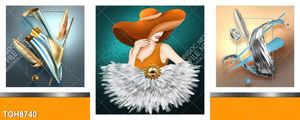 Tranh decor 3D trang trí độc đáo