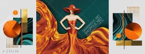 Tranh decor nghệ thuật đẹp