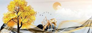 Tranh decor 3D nghệ thuật