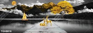 Tranh ghép nghệ thuật trang trí tường nhà
