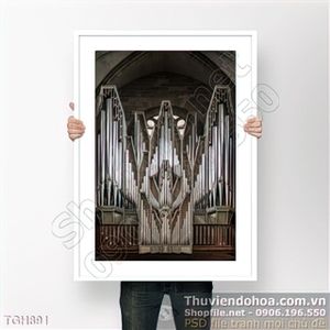 Tranh ghép nhà thờ đá ấn tượng