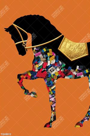 Tranh ghép tráng gương treo trang trí tường