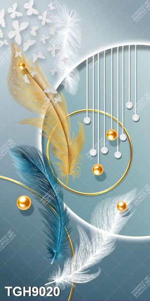 Tranh ghép theo bộ trang trí tường nhà độc đáo