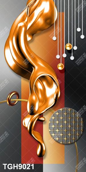Tranh ghép tôn vẻ đẹp mảng tường trắng