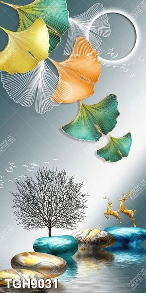 Tranh decor 3D trang trí độc đáo