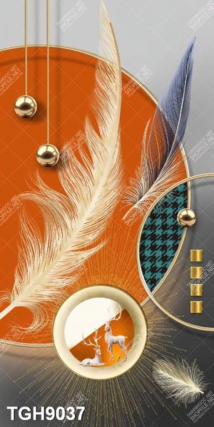 Tranh ghép tráng gương treo trang trí tường