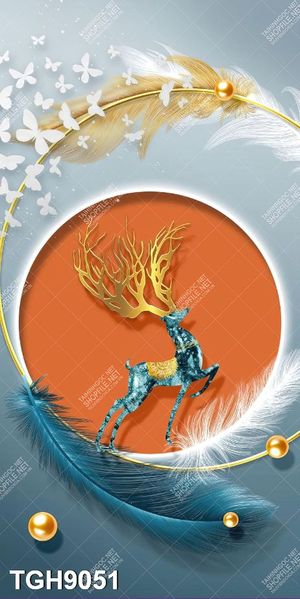 Tranh ghép 3d in vải canvas