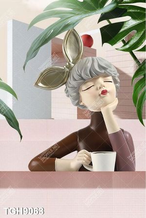 Tranh ghép theo bộ trang trí tường nhà độc đáo
