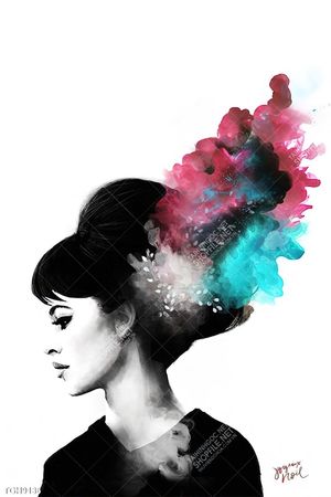 Tranh canvas decor phòng khách đẹp hiện đại