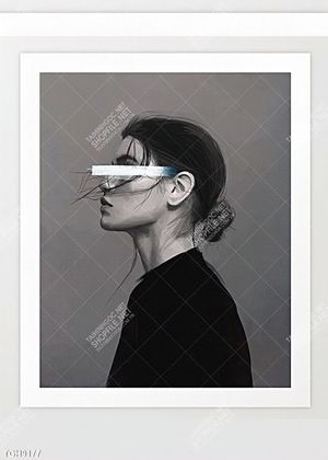 Tranh ghép 3d in vải canvas