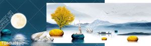 Tranh treo tường phòng khách mẫu mới nhất