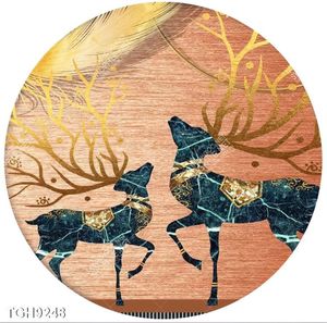 Tranh canvas decor phòng khách đẹp hiện đại