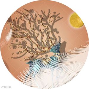Tranh decor 3D trang trí độc đáo