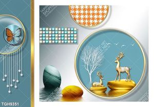 Tranh canvas decor phòng khách đẹp hiện đại