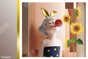Tranh canvas decor phòng khách đẹp hiện đại