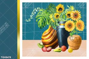 Tranh decor nghệ thuật đẹp