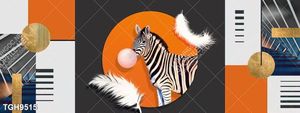 Tranh treo tường 3D đẹp cho phòng khách hiện đại
