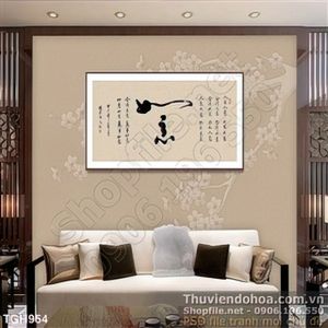 Tranh ghép chữ thư pháp