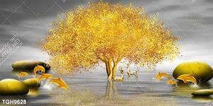 Tranh treo tường trang trí phong cảnh nghệ thuật 