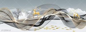 Tranh decor 3D trang trí độc đáo