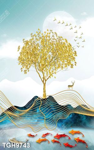 Tranh decor nghệ thuật đẹp