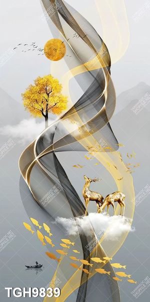 Tranh decor 3D trang trí độc đáo