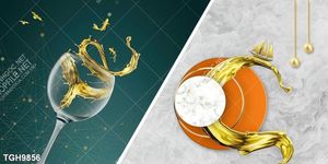 Tranh ghép theo bộ trang trí tường nhà độc đáo