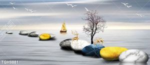 Tranh treo tường ghép bộ hiện đại và đẹp
