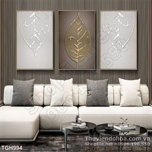Tranh ghép cái lá nghệ thuật