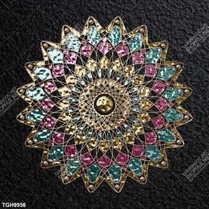 Tranh ghép tráng gương treo trang trí tường
