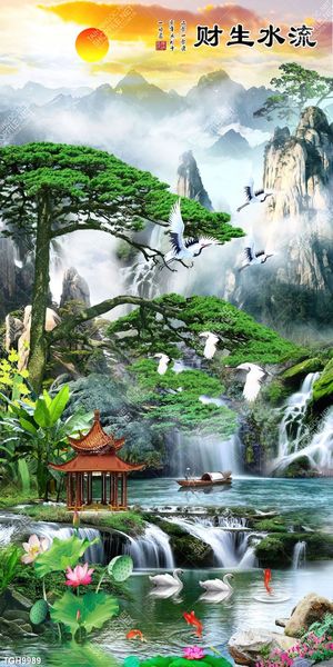 Tranh canvas decor phòng khách đẹp hiện đại