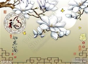 Tranh giả ngọc hoa sứ thư pháp