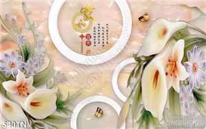 Tranh giả ngọc hoa vân môn thư pháp