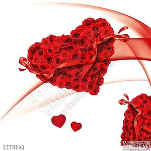 Tranh hoa hồng Valentine