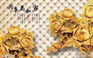 Tranh hoa sen điêu khắc gỗ đẹp