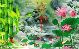 Tranh dán tường đá ngọc 3D