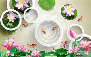 Tranh hoa sen đẹp treo tường