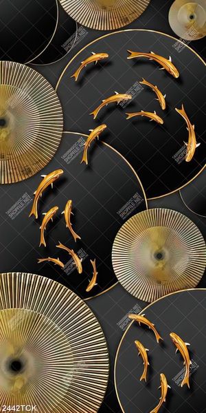 Tranh bông hoa sen đỏ khoe sắc trong màn đêm in 3d