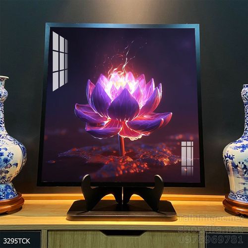 Tranh cá chép hoa sen cực đẹp