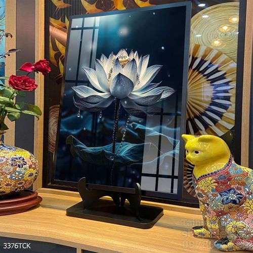 Tranh cá chép hoa sen treo tường mang nhiều ý nghĩa