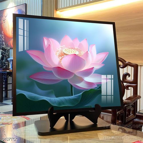 Tranh cá chép hoa sen treo tường mang nhiều ý nghĩa