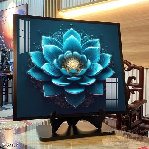 Tranh cá chép hoa sen đẹp mang nhiều ý nghĩa 