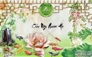 Tranh in uv cửu nguu quần hội