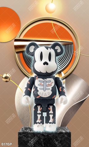 File tranh nghệ thuật gấu bearbrick trang trí tượng đẹp nổi bật