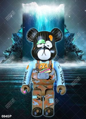 Tranh file gốc gấu bearbrick đẹp ấn tượng