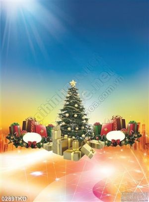 Tranh quà Noel trang trí đẹp