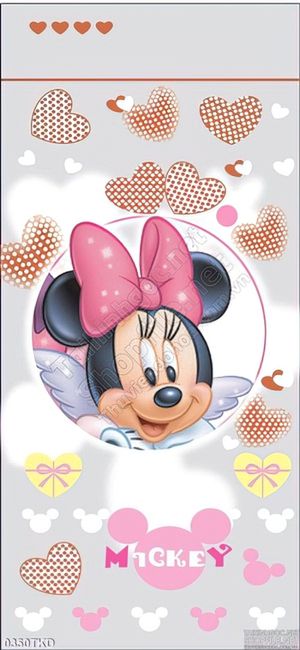 Tranh chuột Mickey dán tường cho bé