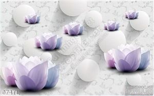 Tranh lụa 3D hoa sen nghệ thuật